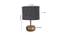 Sara Grey Jute & Solid Wood Table Lamp (Grey) by Urban Ladder - Design 1 Dimension - 743255