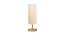 Brianna Wood Table Lamp With Bamboo Shade (Beige) by Urban Ladder - Front View Design 1 - 743328