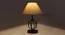 Aitana Off-White Cotton Table Lamp With Iron Base (White) by Urban Ladder - Design 1 Side View - 743339