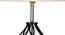Nyla Off-White Cotton Table Lamp With Wood & Iron Base (White) by Urban Ladder - Ground View Design 1 - 743366