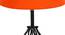 Jocelyn Orange Cotton Table Lamp With Iron Base (Orange) by Urban Ladder - Ground View Design 1 - 743392