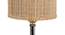 Brianna Wood Table Lamp With Bamboo Shade (Beige) by Urban Ladder - Ground View Design 1 - 743406