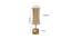 Ember Beige Bamboo & Solid Wood Table Lamp (Beige) by Urban Ladder - Design 1 Dimension - 743426