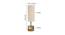Juliana Off-White Cotton & Solid Wood Table Lamp (White) by Urban Ladder - Design 1 Dimension - 743427