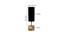 Aliyah Black Cotton & Solid Wood Table Lamp (Black) by Urban Ladder - Design 1 Dimension - 743428