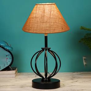 Lia Beige Jute Table lamp with Iron Base-image-15