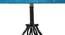 Mariana Turquoise Jute Table Lamp With Iron Base (Blue) by Urban Ladder - Ground View Design 1 - 743519