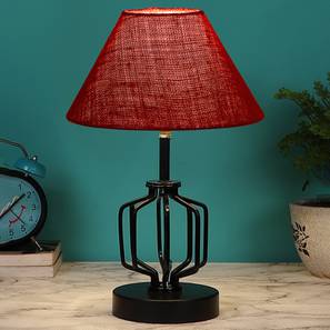 Daleyza Maroon Jute Table lamp with Iron Base-image-41