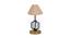 Laura Beige Jute Table Lamp With Wood And Iron Base (Beige) by Urban Ladder - Front View Design 1 - 743563