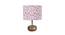 Catalina Multicolor Cotton & Solid Wood Table Lamp by Urban Ladder - Front View Design 1 - 743573