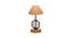 Laura Beige Jute Table Lamp With Wood And Iron Base (Beige) by Urban Ladder - Design 1 Side View - 743582
