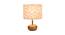 Catalina Multicolor Cotton & Solid Wood Table Lamp by Urban Ladder - Design 1 Side View - 743592