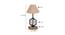 Laura Beige Jute Table Lamp With Wood And Iron Base (Beige) by Urban Ladder - Design 1 Dimension - 743621