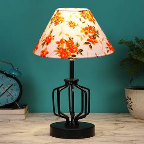 Veronica Multicolor Cotton Table Lamp With Iron Base-image-33
