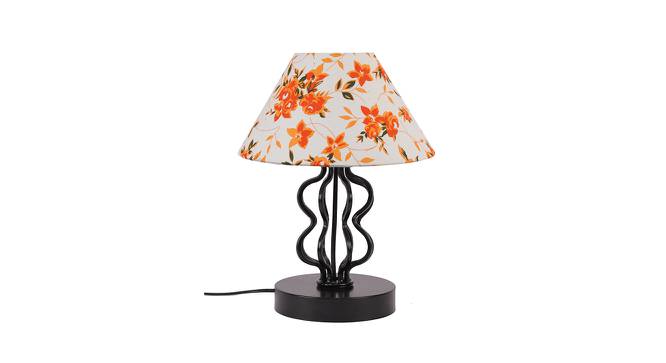Vera Multi Cotton Shade Iron Table Lamp by Urban Ladder - Front View Design 1 - 743654