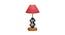 Harlow Pink Jute Table Lamp With Wood And Iron Base (Pink) by Urban Ladder - Design 1 Side View - 743690