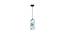 Hannah Multicolor Cotton Cylindrical Hanging Lamp by Urban Ladder - Front View Design 1 - 743792