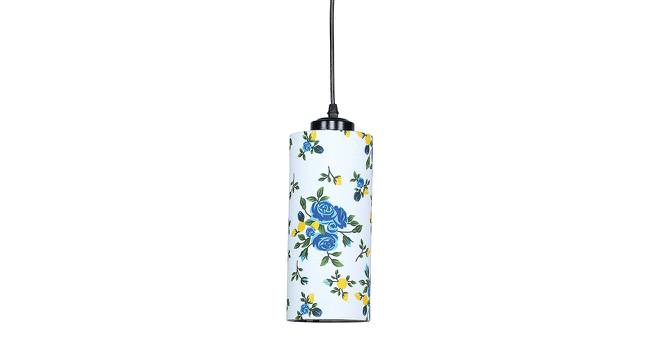 Hannah Multicolor Cotton Cylindrical Hanging Lamp by Urban Ladder - Ground View Design 1 - 743798