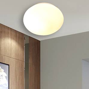 Ceiling Lights Design Savannah Milky White Glass Flush Mounted Lamp