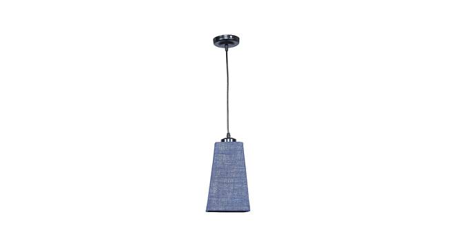 Savannah Blue Jute PyramidHanging Lamp by Urban Ladder - Front View Design 1 - 743846