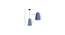 Savannah Blue Jute PyramidHanging Lamp by Urban Ladder - Design 1 Dimension - 743851