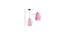 Aaliyah Pink Jute Pyramid Hanging Lamp by Urban Ladder - Design 1 Dimension - 743883