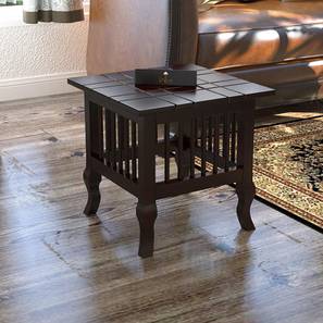 Beautiful Solid Wood Side Table in Walnut Finish-image-43