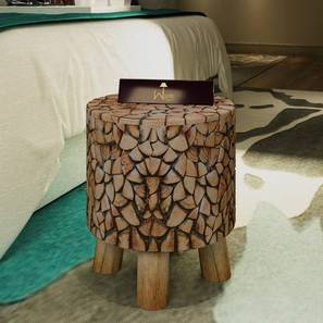 Round Shape Wooden Stool-image-42