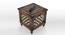 Beautiful Antique Wooden Stool with Storage for Living and Bedroom AFR7340 (Brown Finish) by Urban Ladder - Front View Design 1 - 744011
