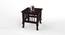 Mango Wood Walnut Finish Handmade Carving Classic Side Table for Living Room AFR7370 (Brown Finish) by Urban Ladder - Design 1 Side View - 744027