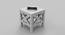 Handcrafted Wooden Square End Table AFR4587 (White Finish) by Urban Ladder - Design 1 Side View - 744031