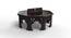 Wooden Chowki Octagonal Shape In Walnut Finish (Brown) by Urban Ladder - Design 1 Side View - 744032