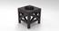 Handcrafted Wooden Square End Table AFR4585 (Brown Finish) by Urban Ladder - Ground View Design 1 - 744047
