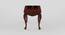 Gracious Hand Carved Teak Wood End Table for Home Décor AFR4639 (Brown Finish) by Urban Ladder - Ground View Design 1 - 744050