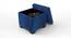 Eccentric Stool Cum End Table with Storage AFR4677 (Blue Finish) by Urban Ladder - Rear View Design 1 - 744062