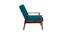 Memsaab Love Seat - Mediterranian Blue (Mediterranian Blue) by Urban Ladder - Ground View Design 1 - 744450