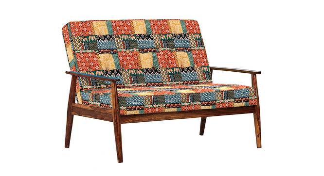 Memsaab Love Seat - Mediterranian Blue (Seat Boho Patches) by Urban Ladder - Front View Design 1 - 744500