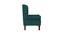 Begum Love Seat-Maldivian Teal (Dark Green) by Urban Ladder - Ground View Design 1 - 744552