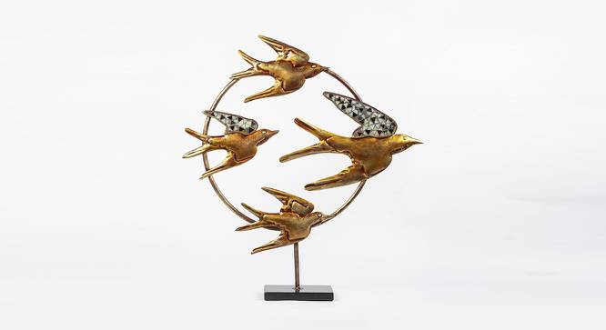 F-Shine Flying Bird Table Decor (Multicolor) by Urban Ladder - Front View Design 1 - 746723