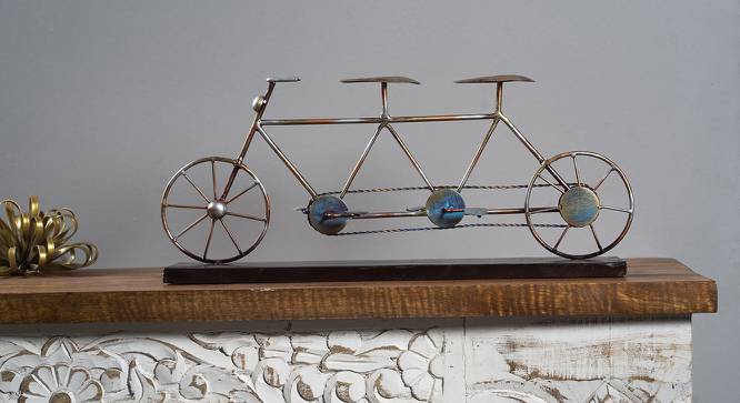 T-French Cycle Table Decor Decor (Multicolor) by Urban Ladder - Design 1 Side View - 746741