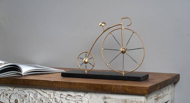 T-Vintage Cycle Table Decor (Multicolor) by Urban Ladder - Design 1 Side View - 746742