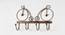 U-Double Cycle Wall Hook (Multicolor) by Urban Ladder - Front View Design 1 - 746795