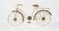 T-Retro Cycle Table Decor (Multicolor) by Urban Ladder - Front View Design 1 - 746796