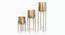U-Amrita Gold Planter Set Of 3 (Multicolor) by Urban Ladder - Front View Design 1 - 746808