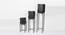 U-Amrita Matt Black Planter Set Of 3 (Multicolor) by Urban Ladder - Front View Design 1 - 746810