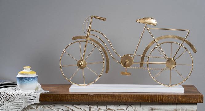 T-Retro Cycle Table Decor (Multicolor) by Urban Ladder - Design 1 Side View - 746814