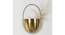 U-Saira Gold Wall Planter Set Of 2 (Multicolor) by Urban Ladder - Design 1 Side View - 746822