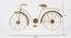 T-Retro Cycle Table Decor (Multicolor) by Urban Ladder - Design 1 Dimension - 746852