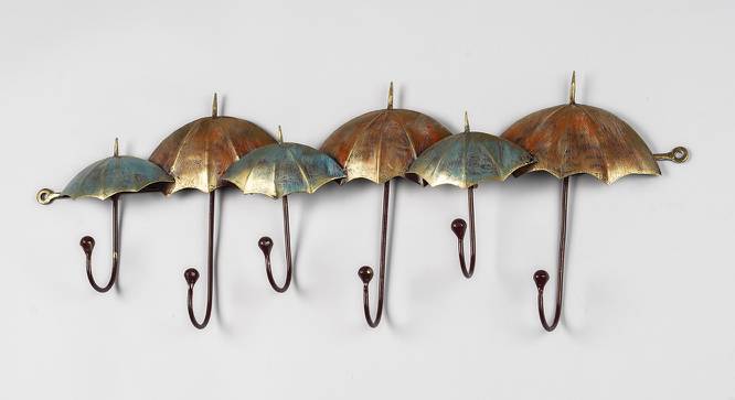 U-Umbrella Wall Hook (Multicolor) by Urban Ladder - Front View Design 1 - 746872