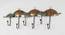 U-Umbrella Wall Hook (Multicolor) by Urban Ladder - Front View Design 1 - 746872